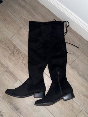 Women's Black Over-the-Knee Boots